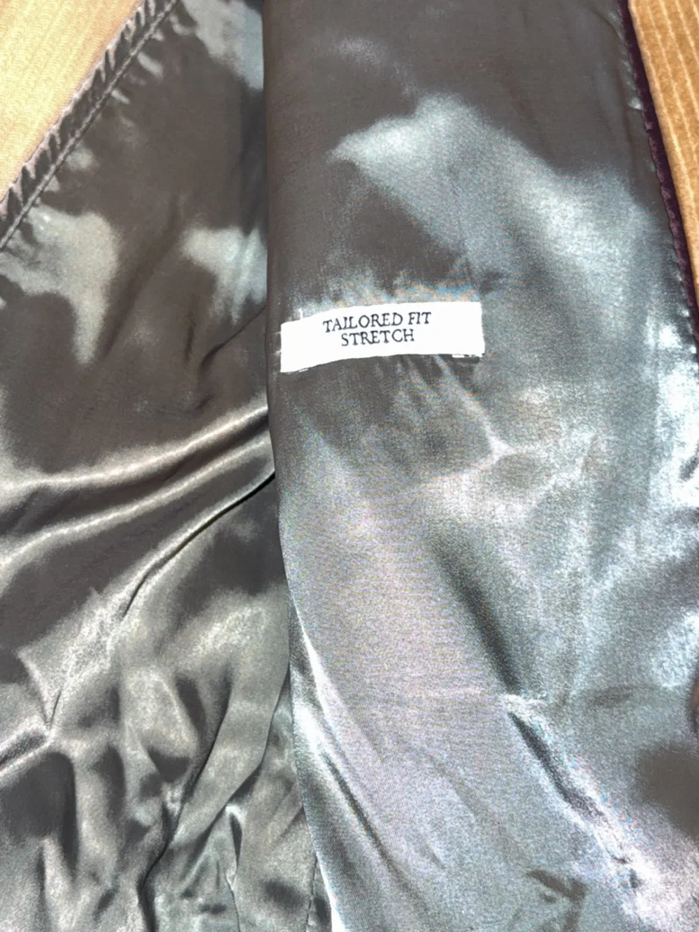 Jos. A. Bank Tan Camel Corduroy Two-Button Sport Coat